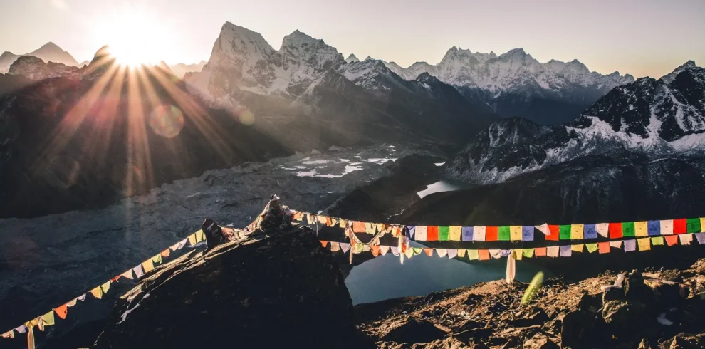 View from Gokyo RI