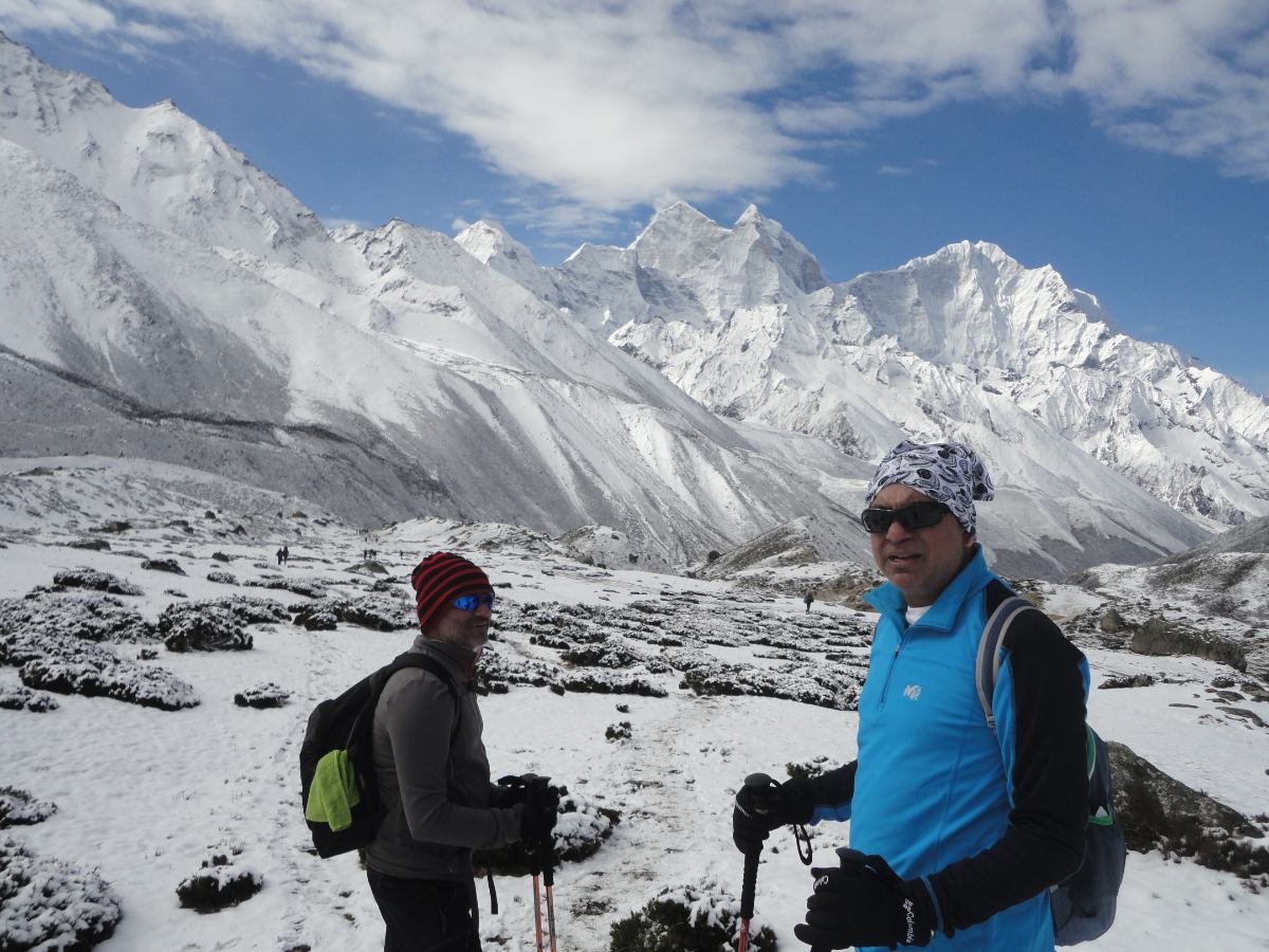 Everest Base Camp trek trail Nepal Himalaya