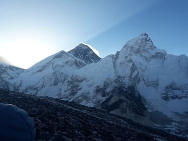 Understanding deaths on the Everest Base Camp trek: trekkers on the trail below Kala Patthar